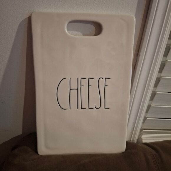 Rae Dunn CHEESE Charcuterie Serving Board Platter - Picture 1 of 3